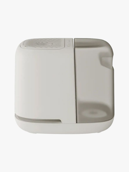Canopy Bedside Humidifier in branded component on a light gray background